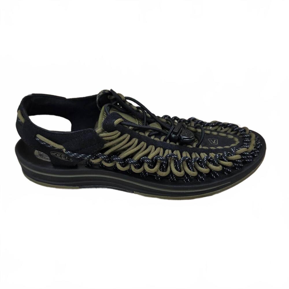 NEW KEEN men's uneek sandal in koke green